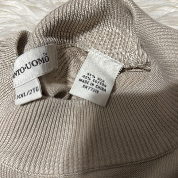 Pronto-uomo silk blend men’s sweater xxl/2TG - Picture 3 of 7